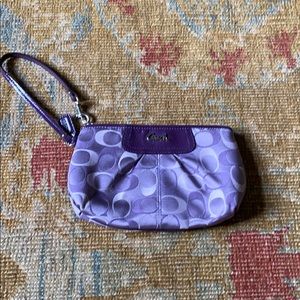 Coach wristlet